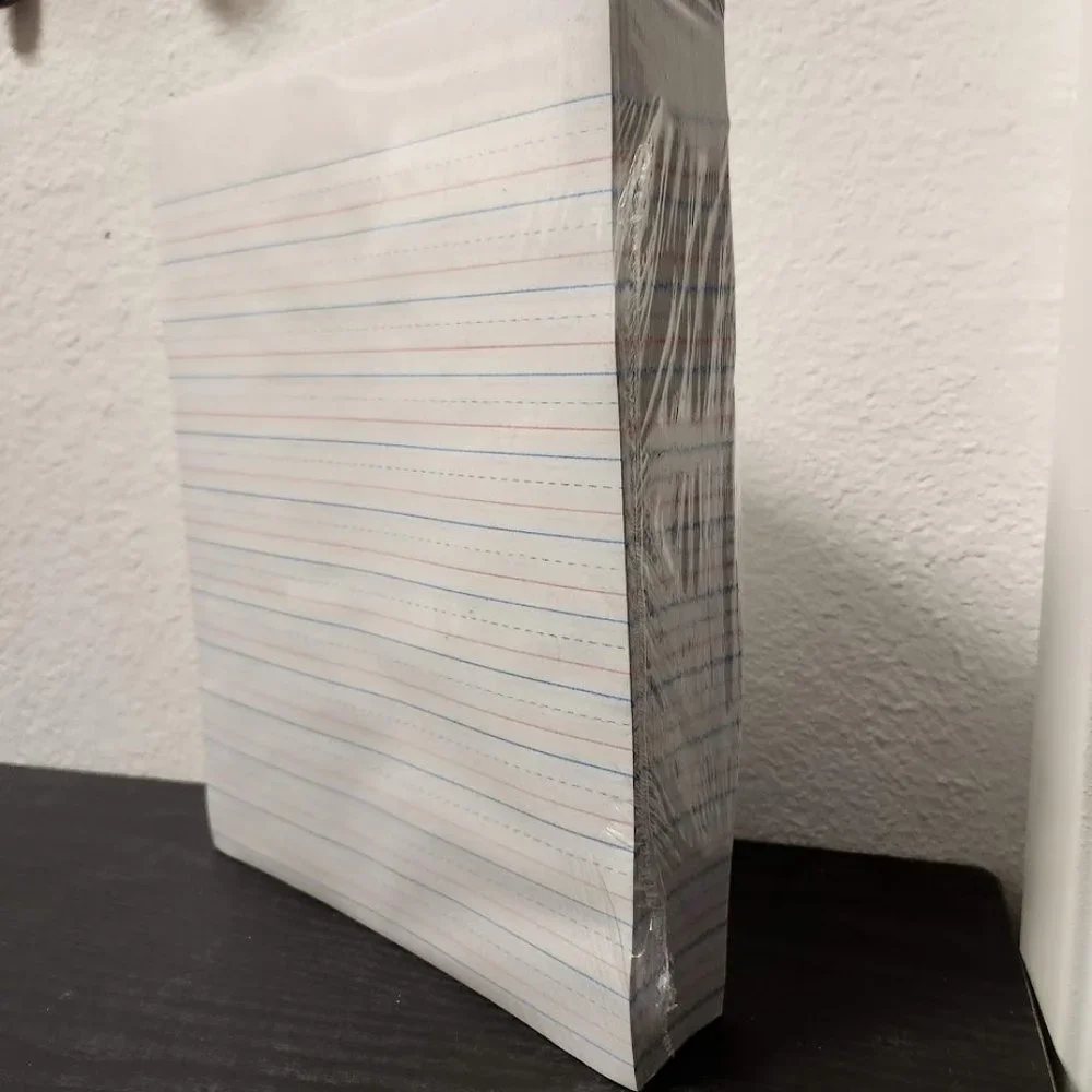 500 sheets Ream handwriting practice Paper school teacher supplies 1/2 Inch Rule